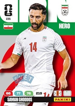 Saman Ghoddos Iran Panini FIFA World Cup 2026 Adrenalyn XL #235
